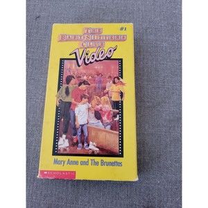 The Babysitters Club: Mary Anne and the Brunettes #1 - VHS 1990
